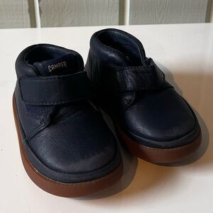 CAMPER first walker Navy shoes size 4 or 5 in US